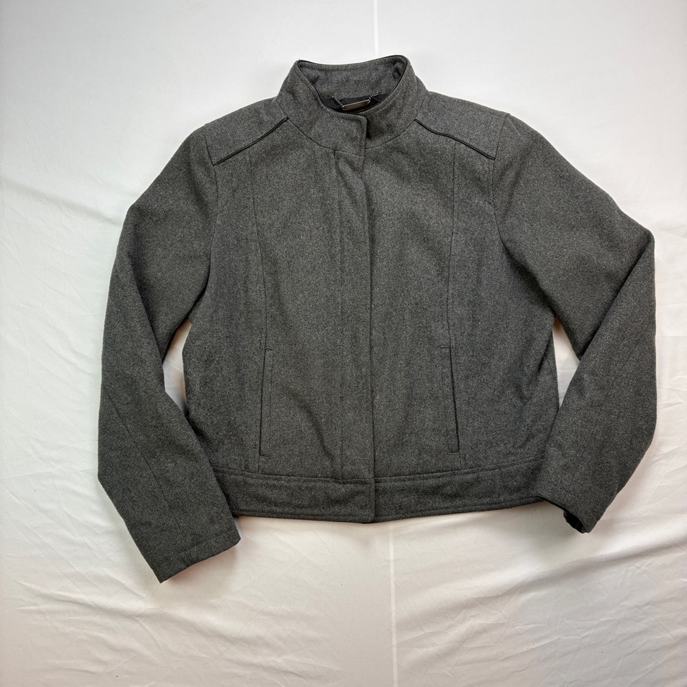 Mossimo Charcoal/Gray Lined Jacket